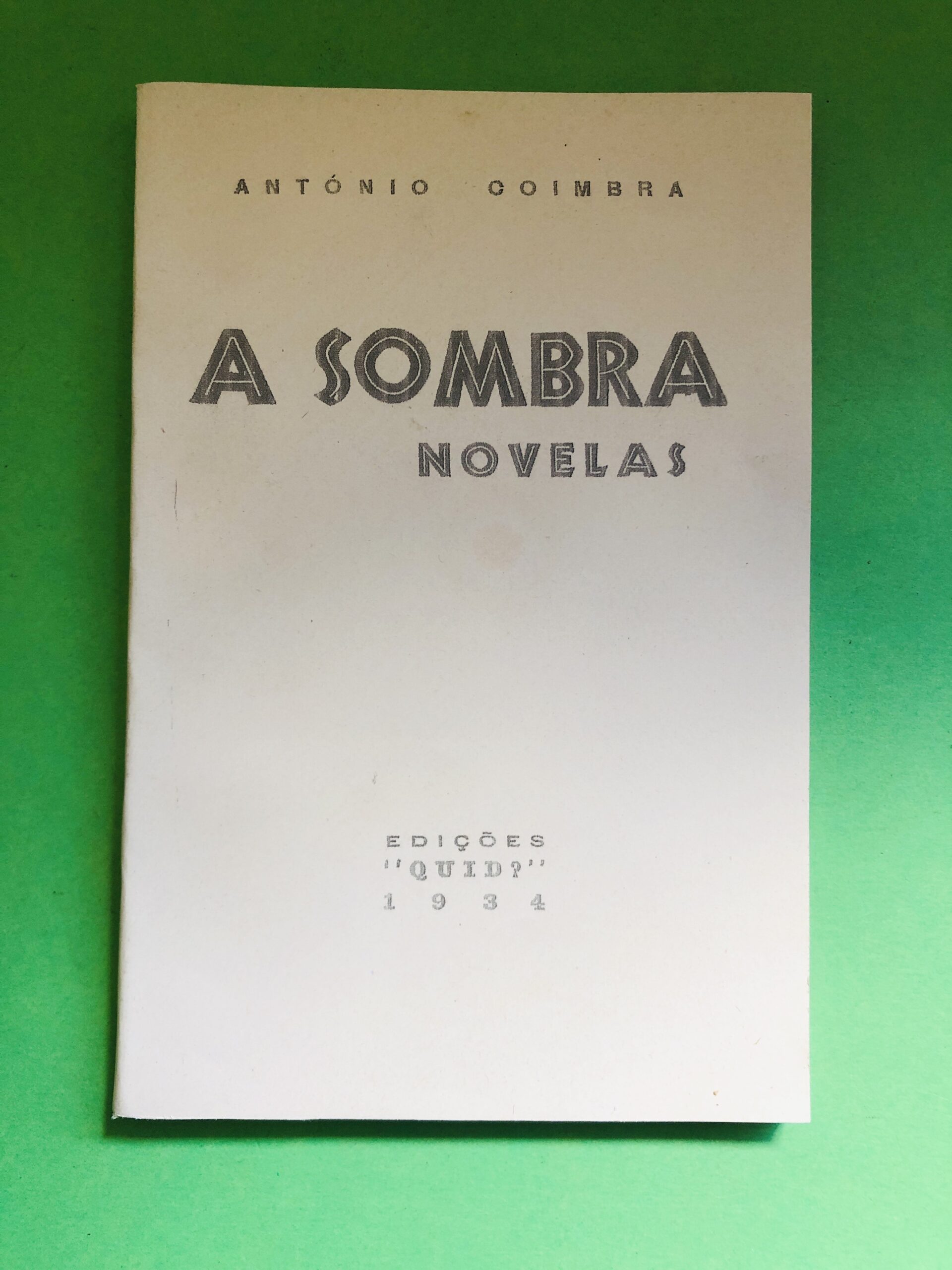 A Sombra - António Coimbra