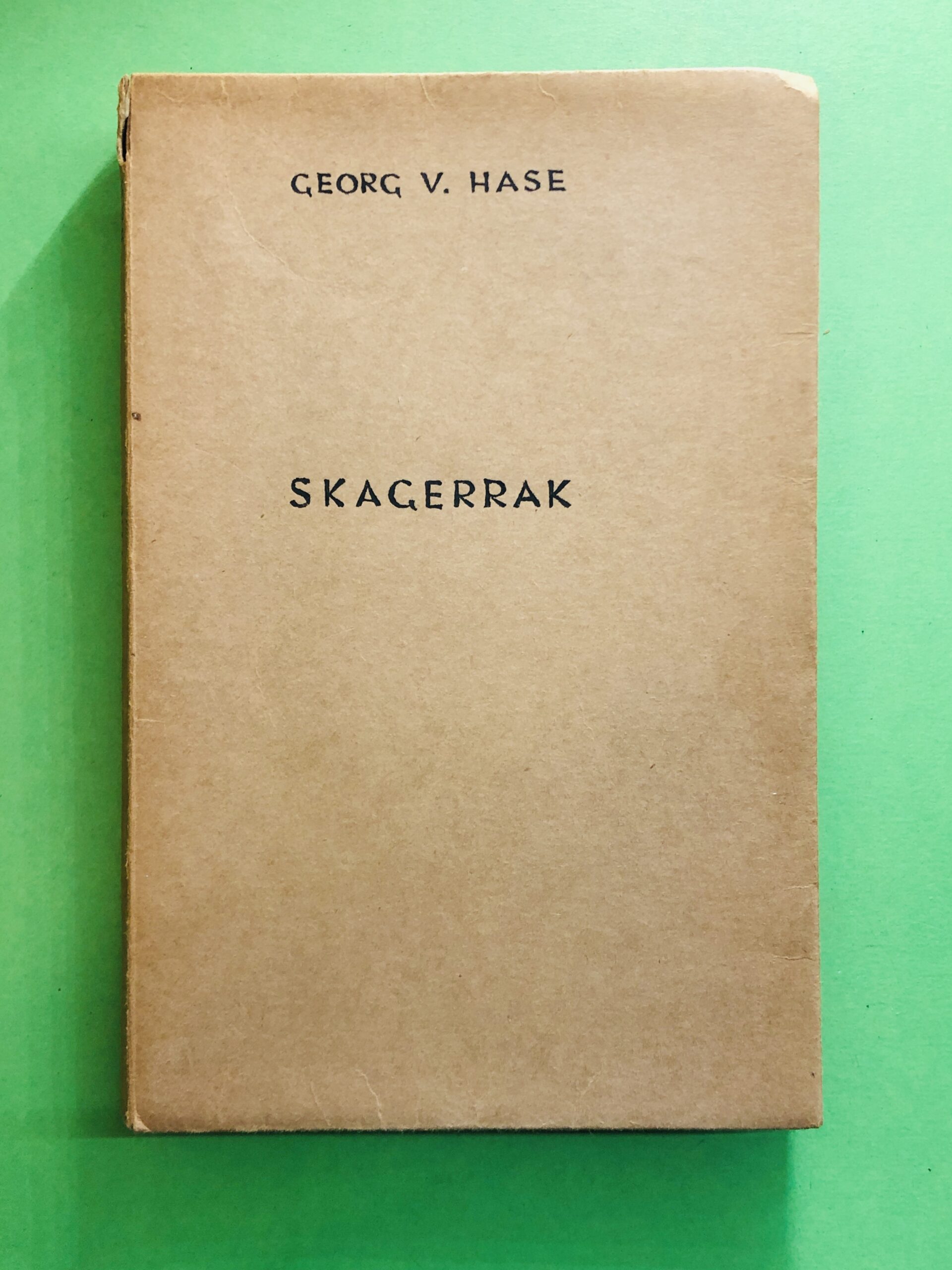 SKAGERRAK - Georg V. Hase