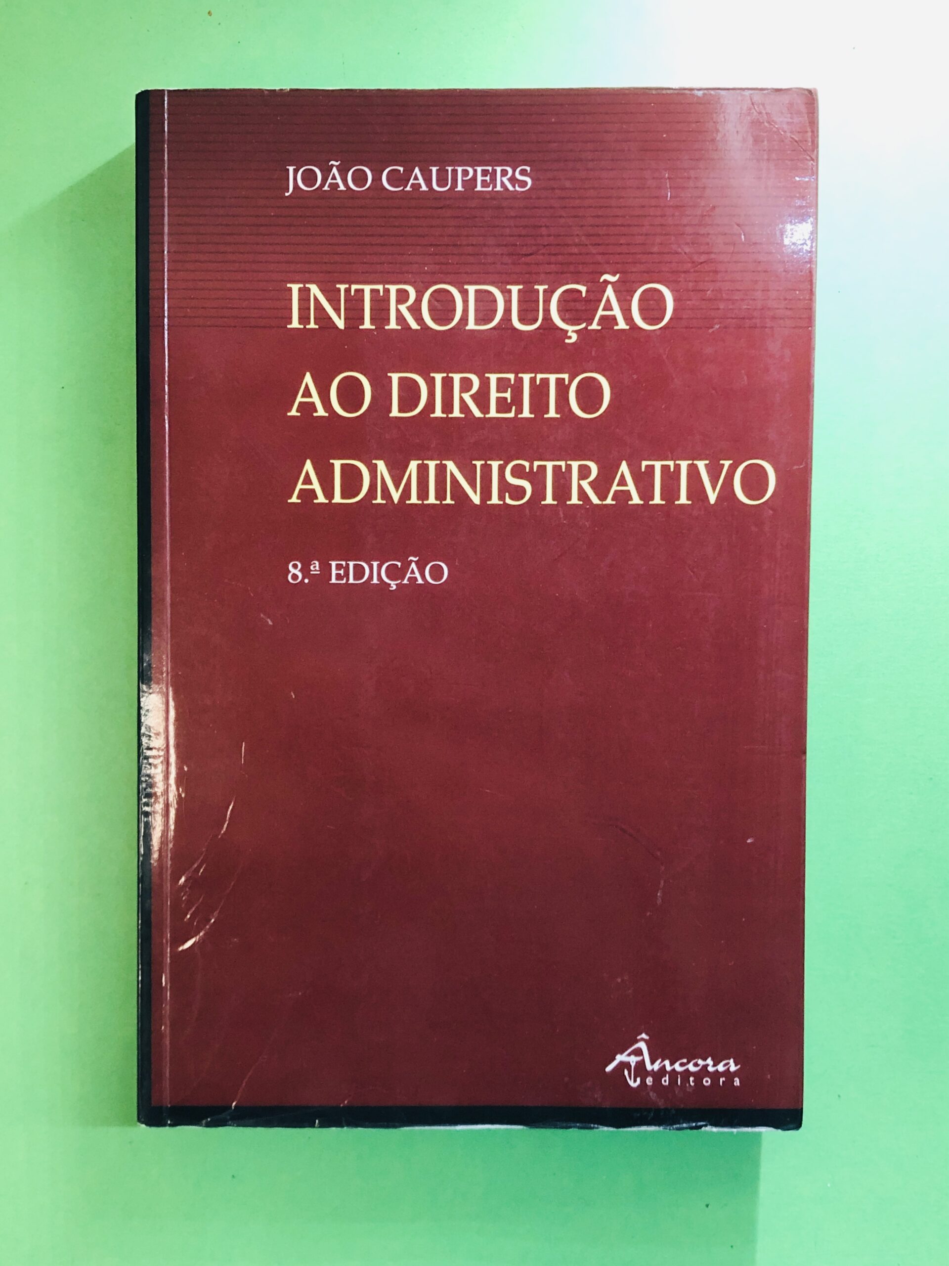 Introdução ao Direito Administrativo - João Caupers