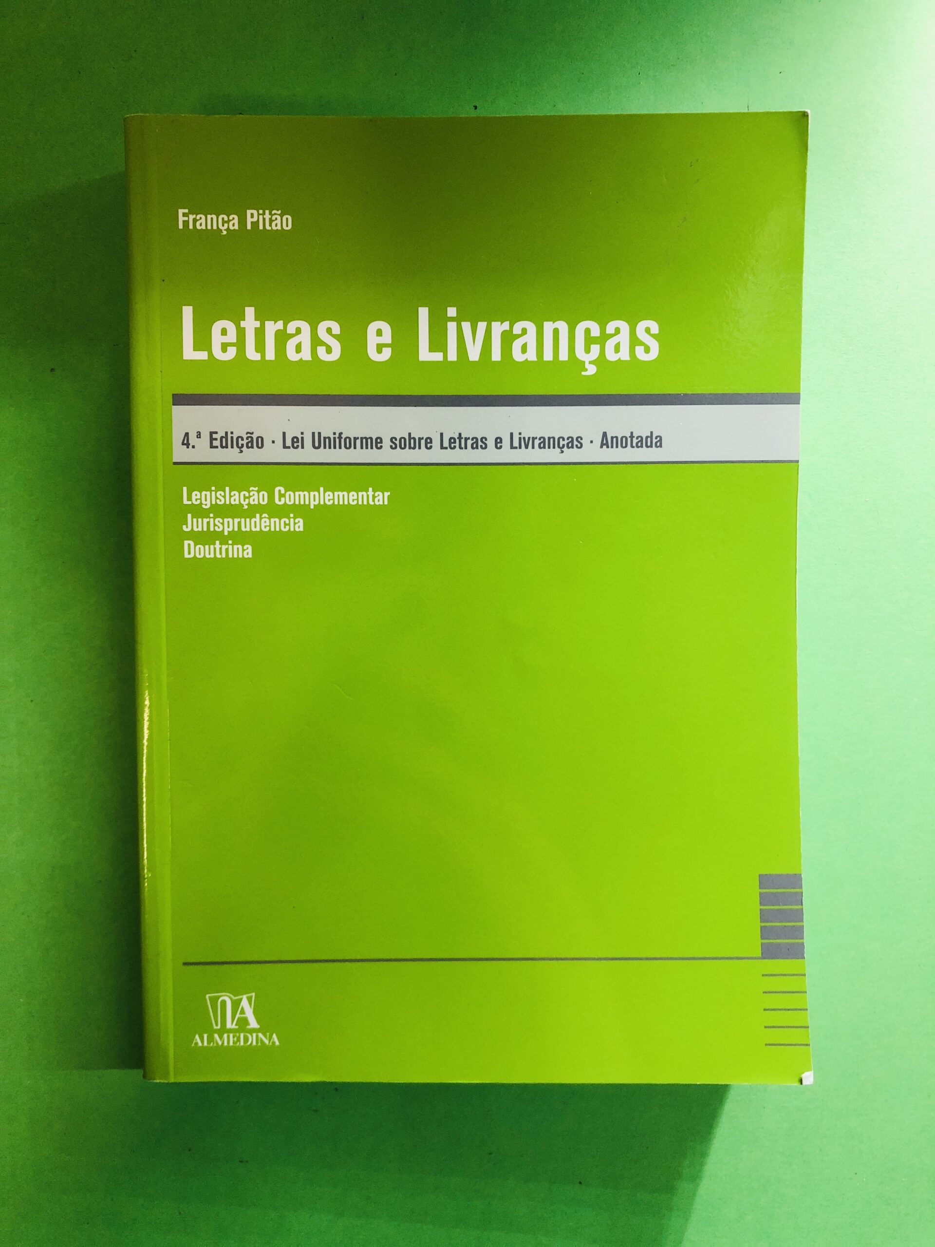 Letras e Livranças - França Pitão