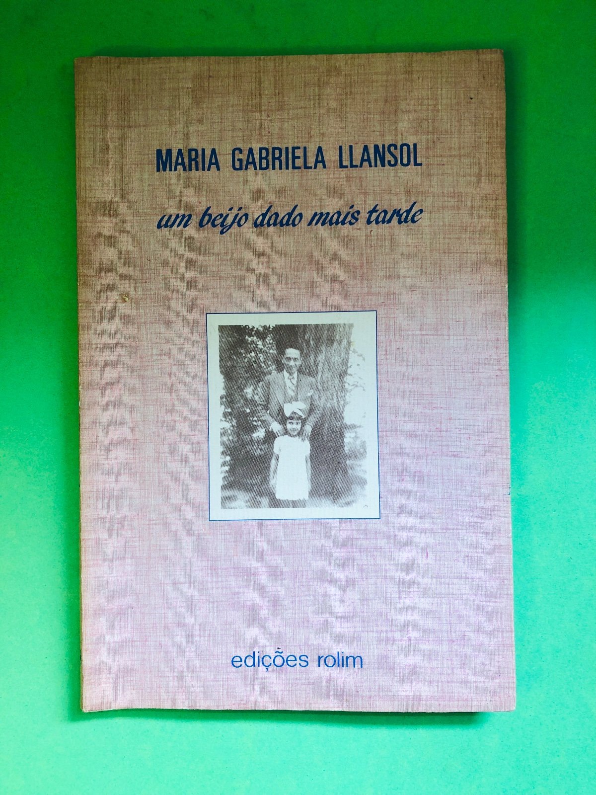 um beijo dado mais tarde - MARIA GABRIELA LLANSOL