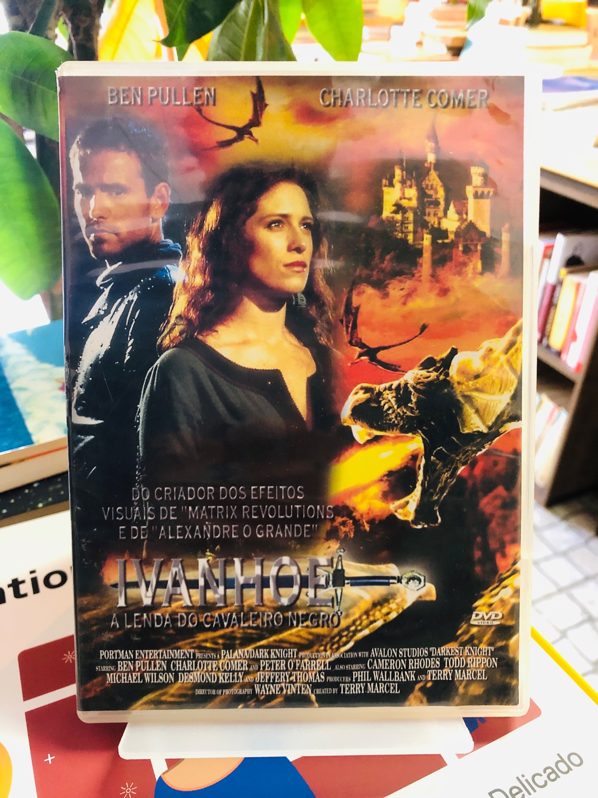 Ivanhoe: A Lenda do Cavaleiro Negro - DVD