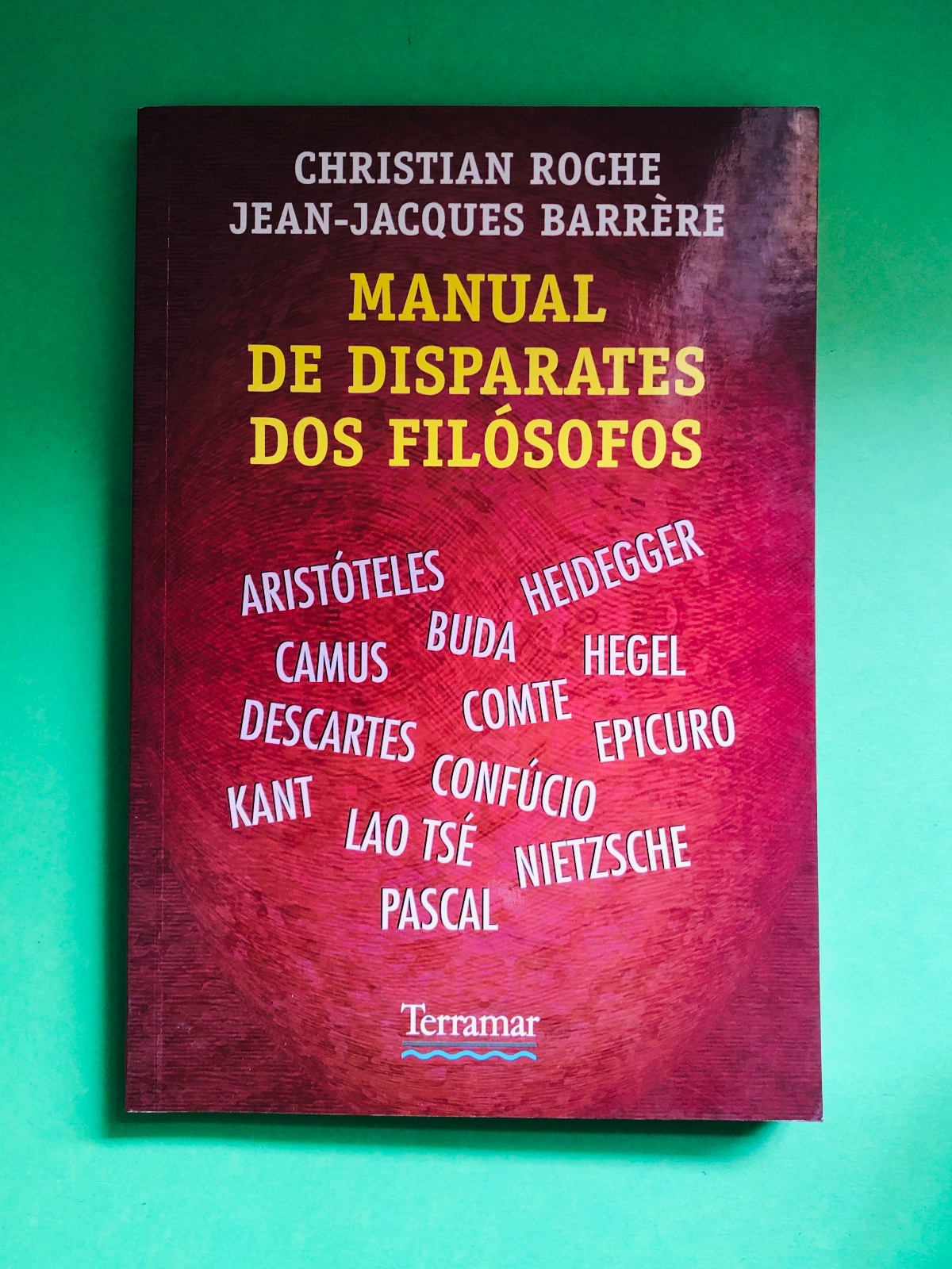 MANUAL DE DISPARATES DOS FILÓSOFOS - CHRISTIAN ROCHE, JEAN-JACQUES BARRÈRE