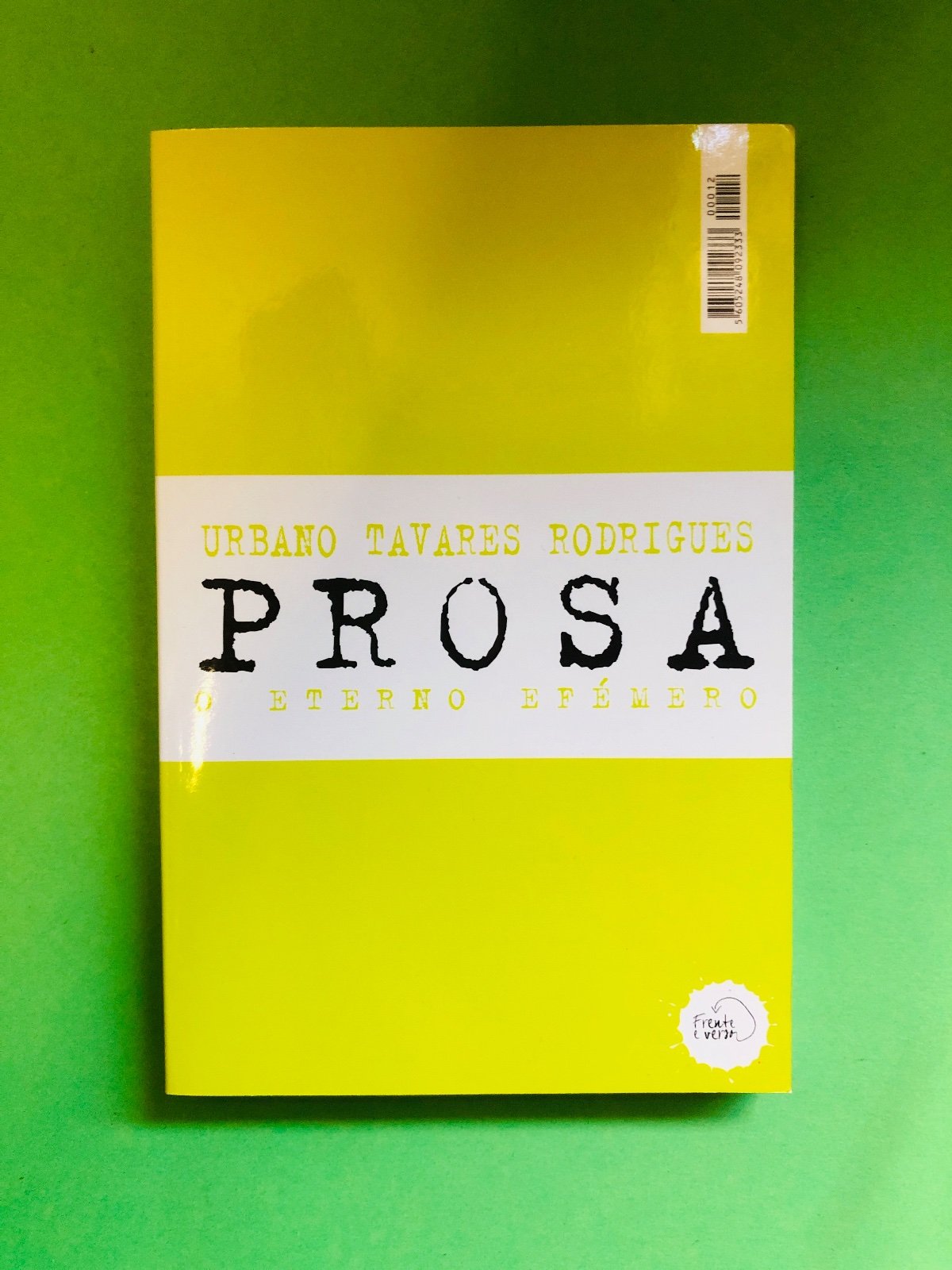PROSA - URBANO TAVARES RODRIGUES
