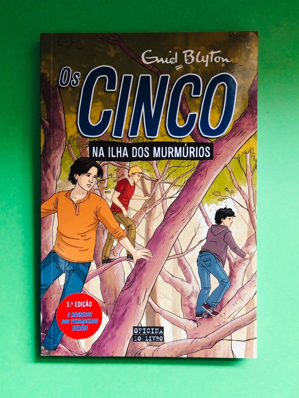 Os CINCO na Ilha dos Murmúrios - Enid Blyton