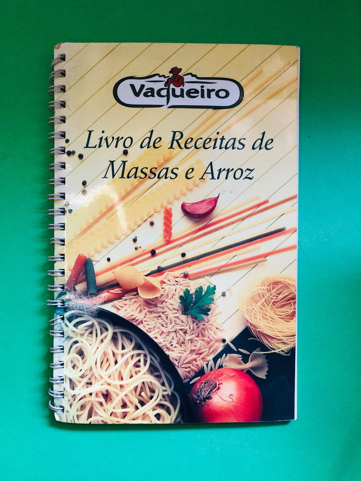 Livro de Receitas de Massas e Arroz Vaqueiro