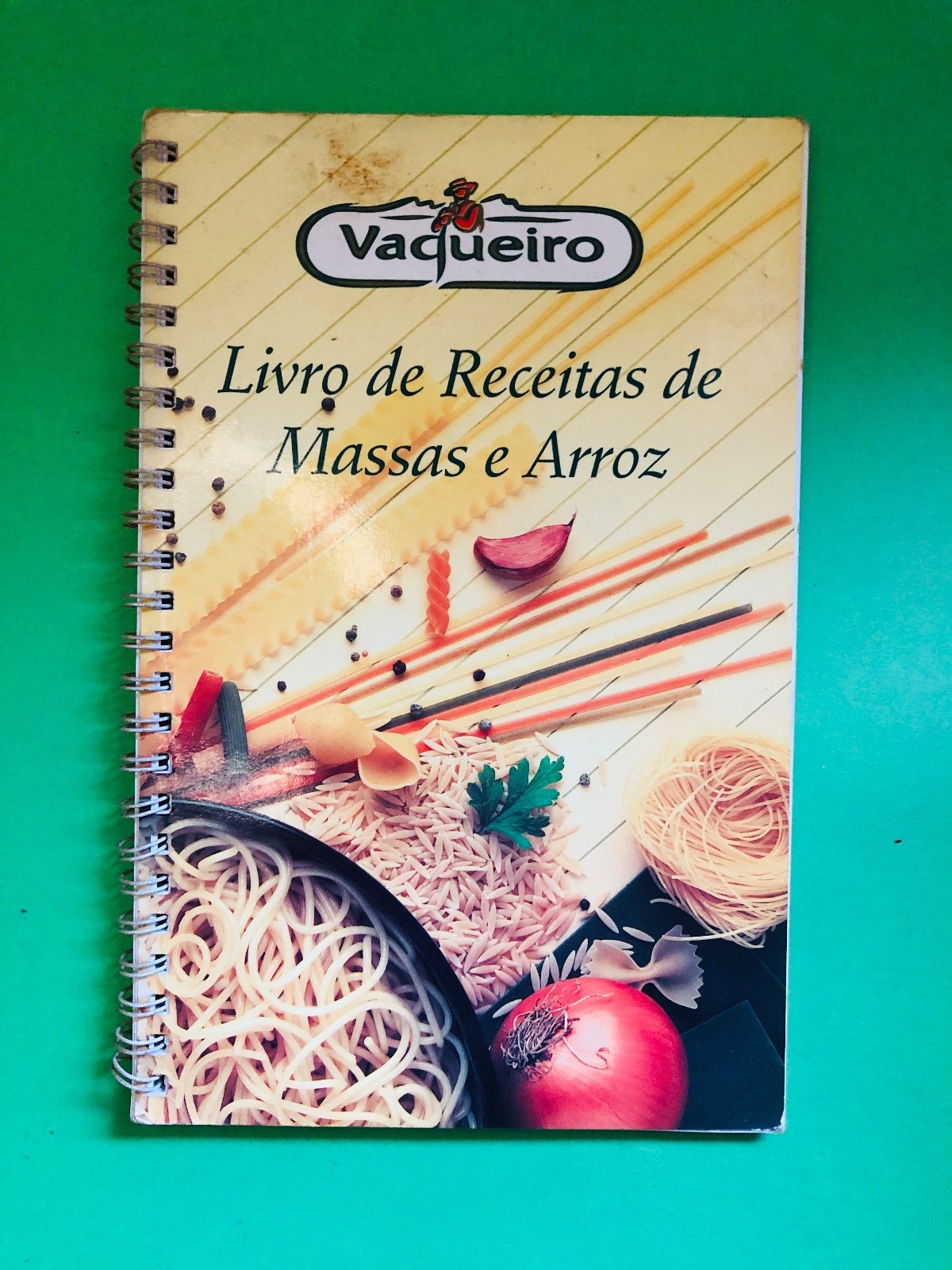 Livro de Receitas de Massas e Arroz Vaqueiro