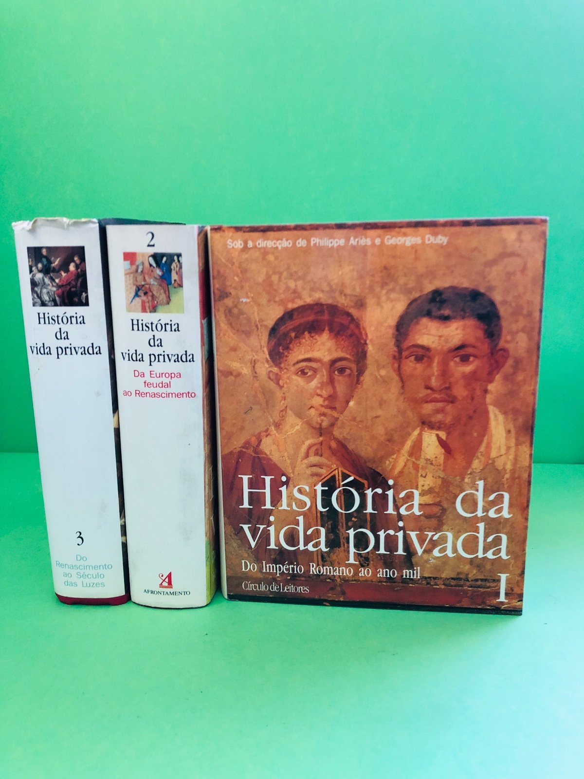 História da vida privada 3 VOLS - Philippe Ariès & Georges Duby