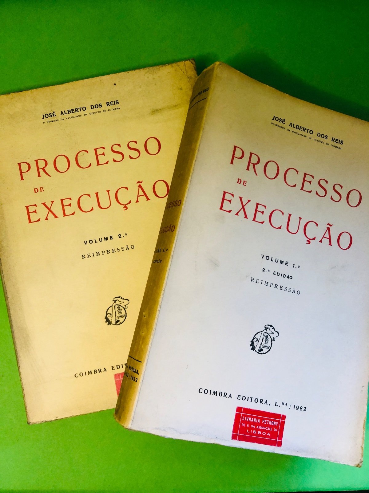 PROCESSO DE EXECUÇÃO VOL 1 e 2 - JOSÉ ALBERTO DOS REIS