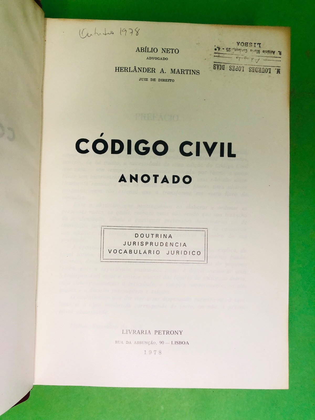 CÓDIGO CIVIL ANOTADO - ABÍLIO NETO