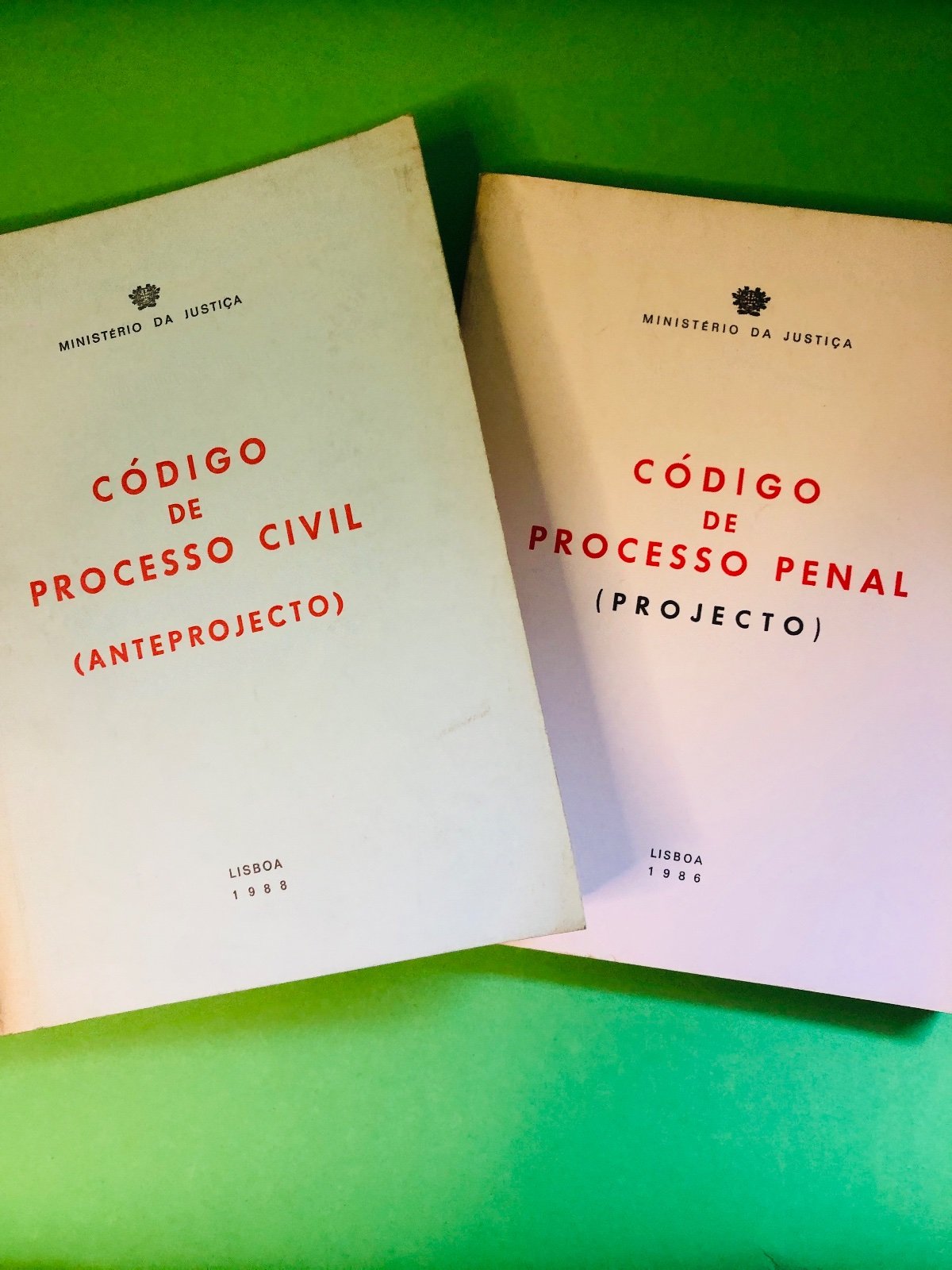 CÓDIGO DE PROCESSO CIVIL (ANTEPROJECTO) e (PROJECTO)