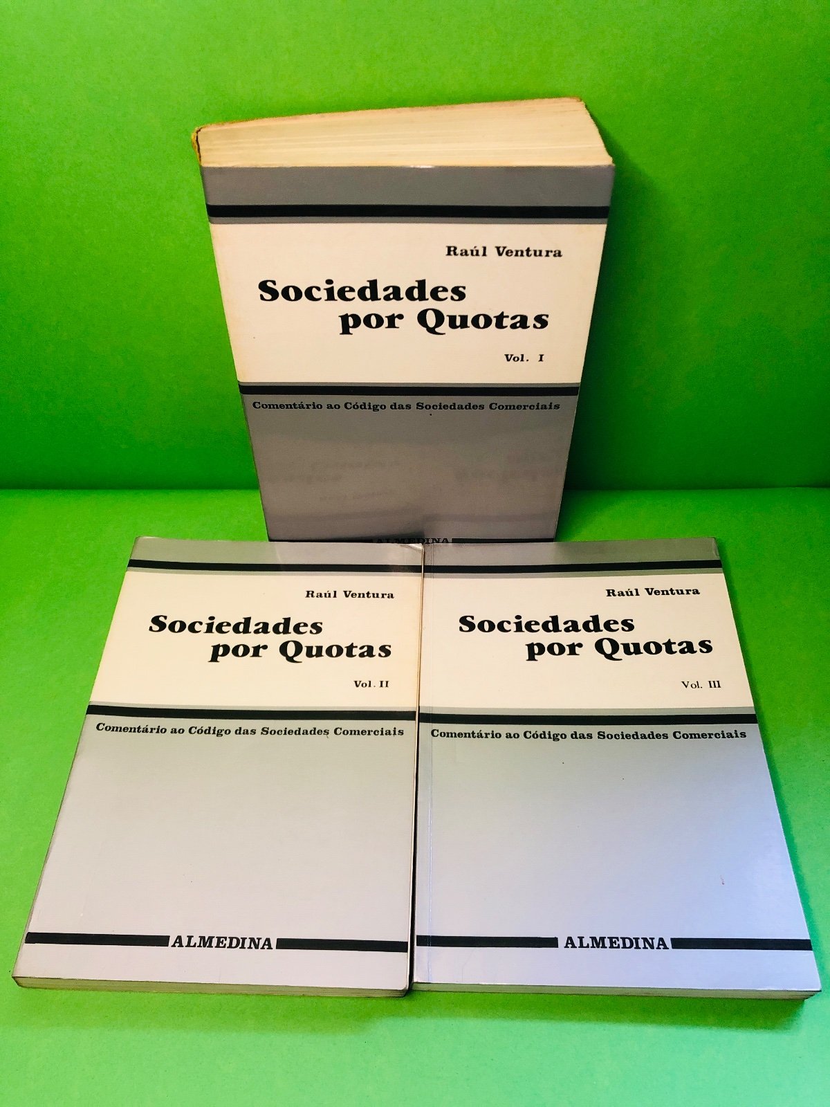 Sociedades por Quotas VOL 1, 2 e 3 - Raul Ventura