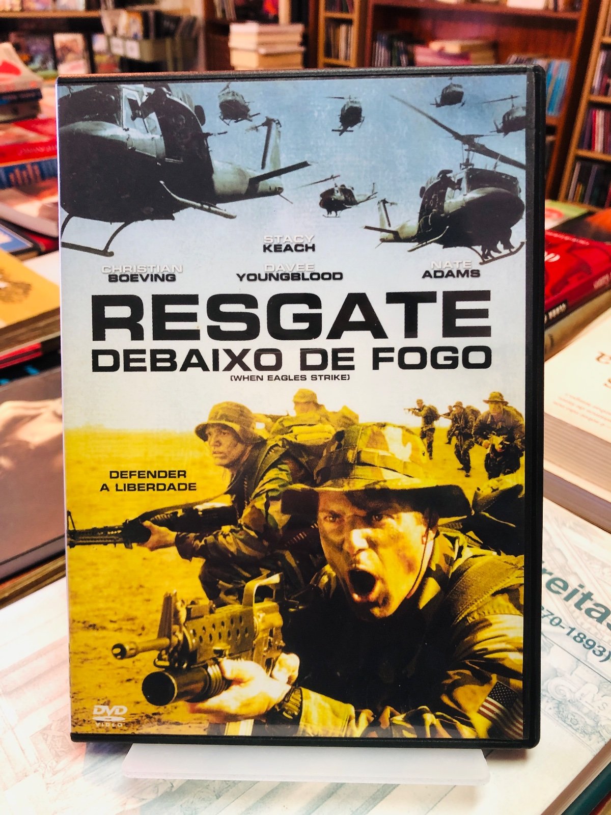 Resgate Debaixo de Fogo - DVD