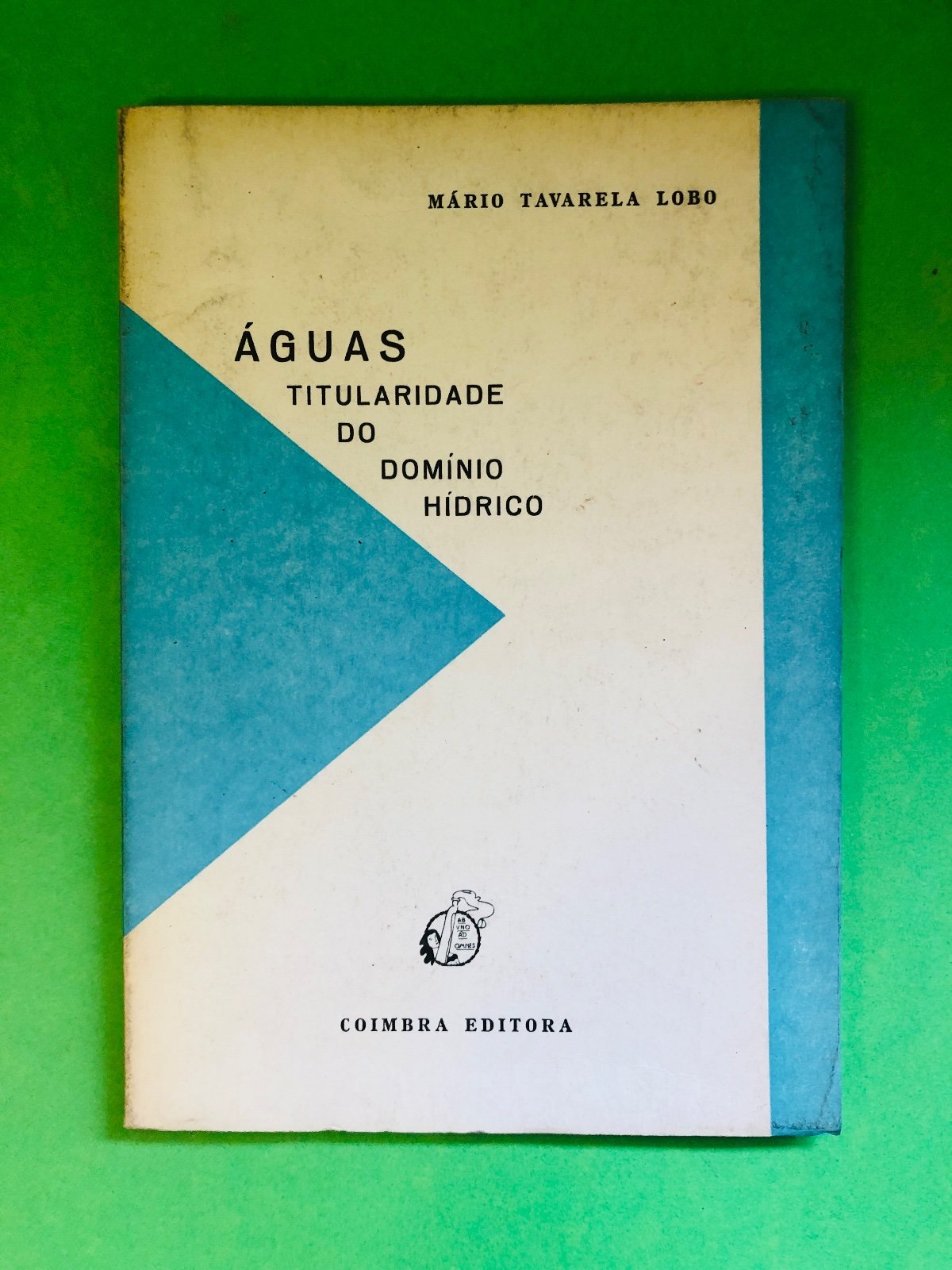ÁGUAS TITULARIDADE DO DOMÍNIO HÍDRICO - MÁRIO TAVARELA LOBO
