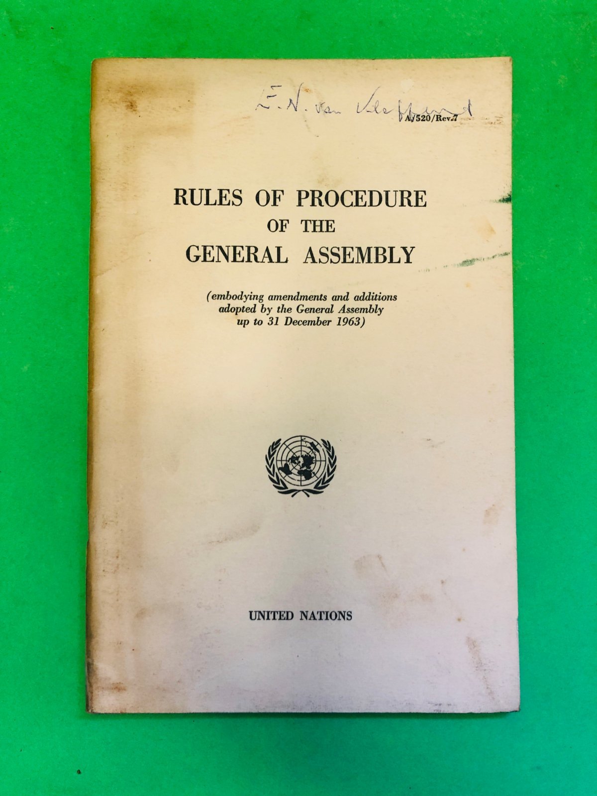 RULES OF PROCEDURE OF THE GENERAL ASSEMBLY