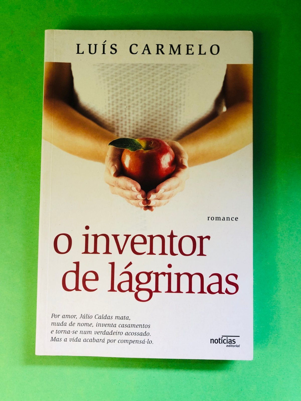 o inventor de lágrimas - LUÍS CARMELO